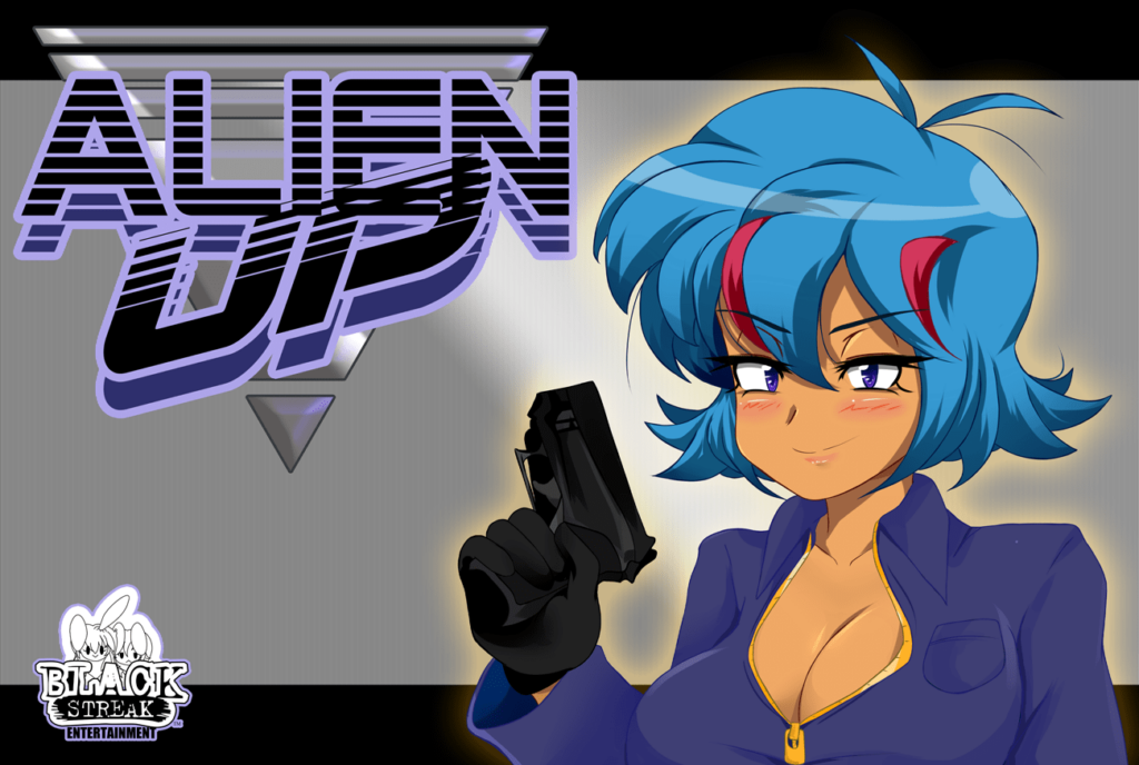 Black anime characters in outer space! Alien Up is on it's way!