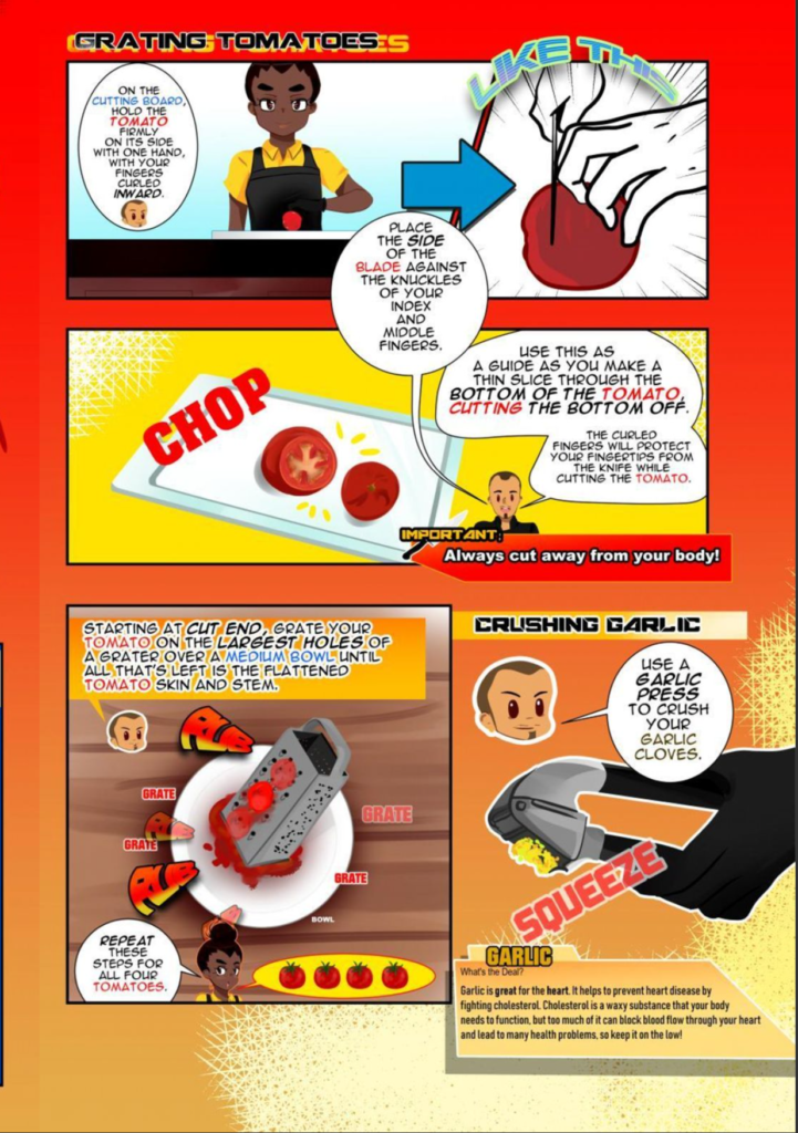 South African Recipe -- Black Streak Kitchen Comics 2